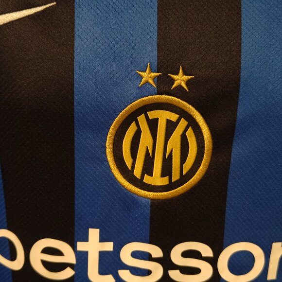 Inter Milan 2024/2025 Home Stadium Jersey Nike NWT Serie A Men's M and L Soccer - Picture 4 of 16